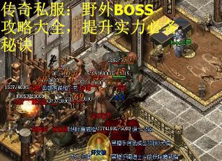 传奇私服：野外BOSS攻略大全，提升实力必备秘诀