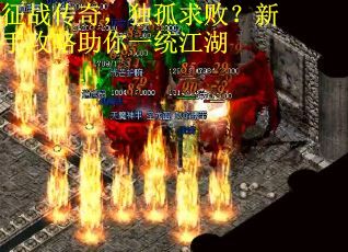 征战传奇，独孤求败？新手攻略助你一统江湖