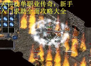 天罚劫单职业传奇：新手入门求助全面攻略大全