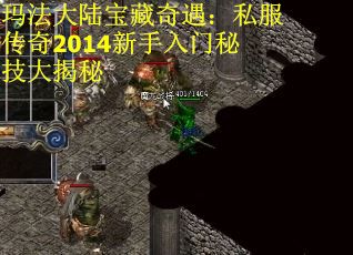 玛法大陆宝藏奇遇：私服传奇2014新手入门秘技大揭秘