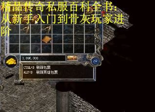 精品传奇私服百科全书：从新手入门到骨灰玩家进阶