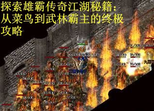 探索雄霸传奇江湖秘籍：从菜鸟到武林霸主的终极攻略