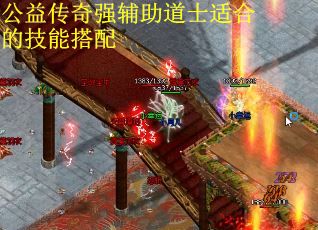 公益传奇强辅助道士适合的技能搭配