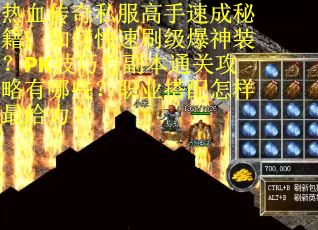 热血传奇私服高手速成秘籍：如何快速刷级爆神装？PK技巧与副本通关攻略有哪些？职业搭配怎样最给力？