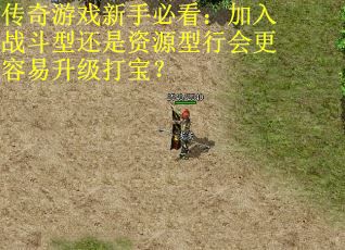 传奇游戏新手必看：加入战斗型还是资源型行会更容易升级打宝？