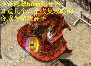 传奇隐藏boss称号你知道几个？全收集攻略助你成为游戏高手