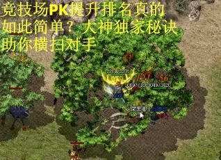竞技场PK提升排名真的如此简单？大神独家秘诀助你横扫对手