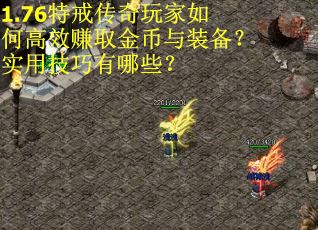 1.76特戒传奇玩家如何高效赚取金币与装备？实用技巧有哪些？