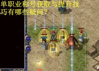 单职业称号获取与提升技巧有哪些疑问？