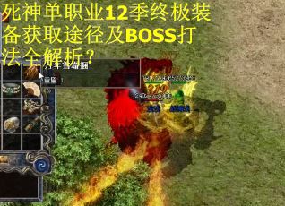 死神单职业12季终极装备获取途径及BOSS打法全解析？