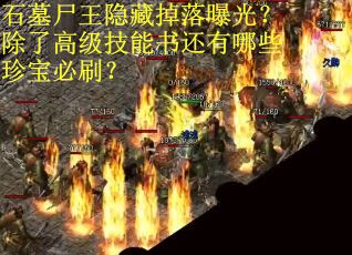 石墓尸王隐藏掉落曝光？除了高级技能书还有哪些珍宝必刷？