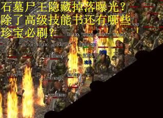 石墓尸王隐藏掉落曝光？除了高级技能书还有哪些珍宝必刷？