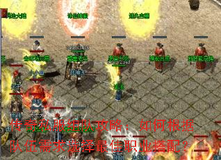 传奇私服组队攻略:如何根据队伍需求选择最佳职业搭配? 传奇私服组队攻略:如何根据队伍需求选择最佳职业搭配?