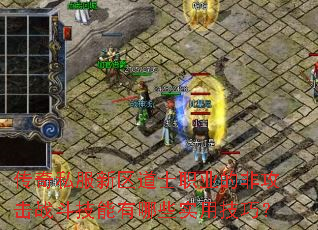 传奇私服新区道士职业的非攻击战斗技能有哪些实用技巧? 传奇私服新区道士职业的非攻击战斗技能有哪些实用技巧?