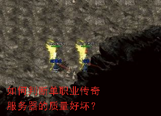 如何判断单职业传奇服务器的质量好坏? 如何判断单职业传奇服务器的质量好坏?