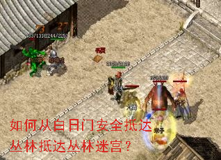 如何从白日门安全抵达丛林抵达丛林迷宫? 如何从白日门安全抵达丛林抵达丛林迷宫?