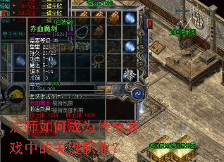 ��ʦ��γ�Ϊ������Ϸ�еĹؼ�ְҵ��