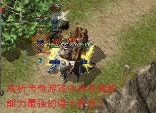 浅析传奇游戏中自我掩护能力最强的道士职业? 浅析传奇游戏中自我掩护能力最强的道士职业?