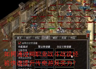 ���ͨ��ְͬҵս��ս�۾����������������Ϸʵ����