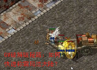 GM�ƽ���ؼ�����ο��ٳư��귨��½��