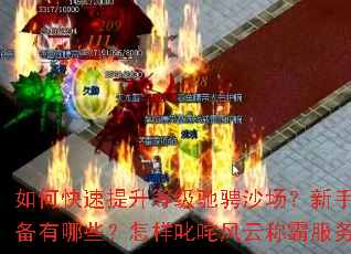 如何快速提升等级驰骋沙场?新手必备装备有哪些?怎样叱咤风云称霸服务器? 如何快速提升等级驰骋沙场?新手必备装备有哪些?怎样叱咤风云称霸服务器?
